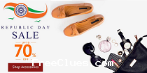 Shoppersstop Republic Day Sale Upto 70% Off on Women Accessories
