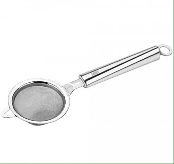 Tosmy Stainless Steel Tea Strainer, Silver