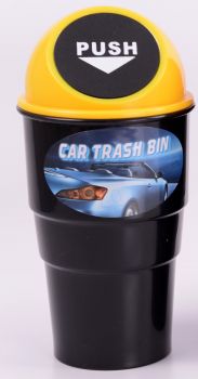 Amazon Generic (unbranded) Mini Car Trash Bin (Yellow)