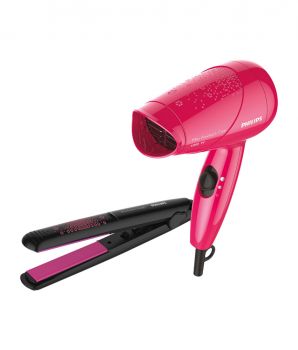 Snapdeal Philips HP8643/46 Hair Straightener + Hair Dryer Combo