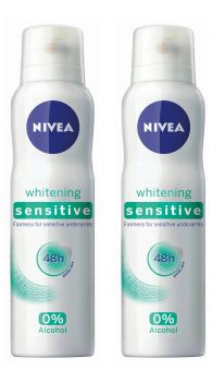 Paytm Nivea Whitening Sensitive Deo pack of 2