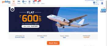 Goibibo :- Get 600₹ instant discount on Domestic Flight booking above 2500₹ ( Valid Today Only )