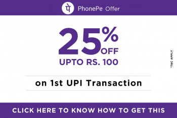 ticketgoose Get 25% Cashback Upto Rs.100 on the First valid UPI Payment