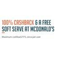 Freecharge Get 100% Cashback and A Free Soft Serve at McDonalds