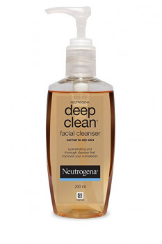 Neutrogena Deep Clean Facial Cleanser, 200ml Rs. 280 (30% off)