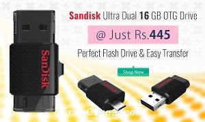 Moskart Up to 40% OFF SanDisk Ultra Dual 16GB OTG Pen Drive