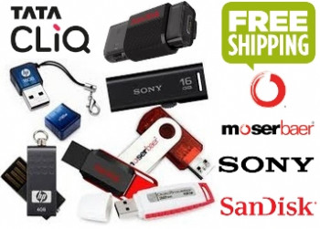 tatacliq Upto 50% OFF All Best Brands Sandisk, Sony and HP Pendrives + Free Shipping