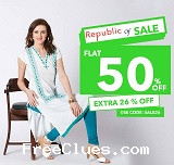 Yepme Republic Day Sale Flat 50% Discount + Extra 26% Discount On Women Kurtis