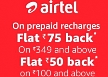 airtel 30% Cashback on Pay Via Amazon Pay Balance