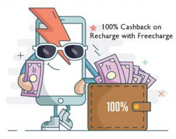 Freecharge Valid upto 30 April Get 100% Cashback Up To Rs. 75 On Your First Recharge at Freecharge
