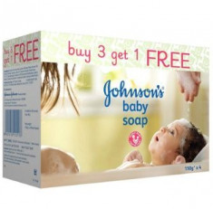 Amazon Johnson's baby soap 150g Buy 3 get 1 FREE