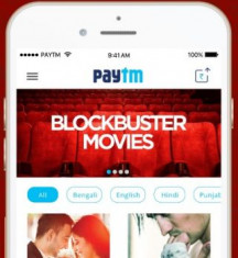 Paytm 50% cashback on movie tickets