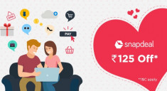 Snapdeal Visa Card offer get flat Rs. 125 off on Rs. 500 in Snapdeal App