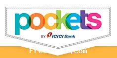 Online Shopping 10% Cashback on Rs. 500 with Pockets by ICICI