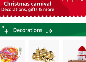 Amazon Christmas Store Offer