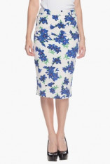 Shoppersstop Floral Print And Stylish for Business Meetings Women Skirt Flat 58% Off
