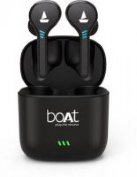 boAt Airdopes 431 True Wireless Bluetooth Headset  (Black, True Wireless)