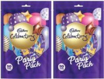 Cadbury Celebrations Party Pack 349g - Pack of 2 Bars  (2 x 349 g)