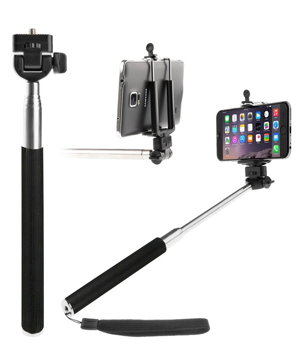 Snapdeal Monopod Non Flip Degine Selfie Stick Without Bluetooth at low price Rs.199/-