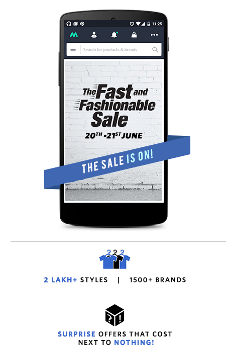 myntra fashion sale,the fast and fashionable sale,myntra fast sale,myntra fast and fashion sale