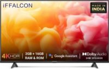[For ICICI Bank Credit Cards] iFFALCON 164 cm (65 inch) Ultra HD (4K) LED Smart Android TV  (65K61)