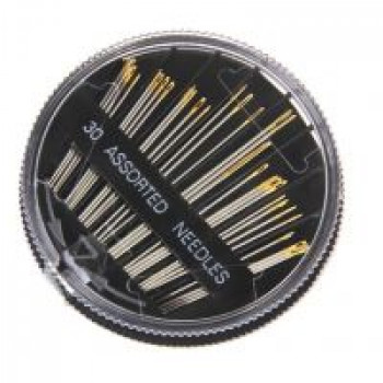 GNR 30Pcs Assorted Hand Sewing Needles Embroidery Mending Craft Quilting