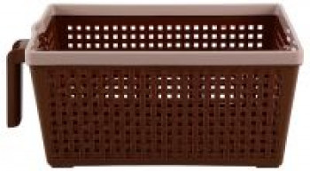 Nayasa Plastic Frill Basket, (Brown), 3 Liter Feb 2024