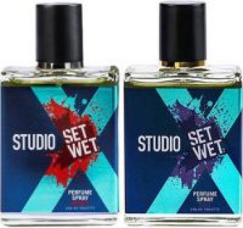 Set wet studio x Perfume Spray For Men, Edge & Impact Combo Set  (Set of 2)