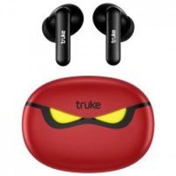 truke Buds BTG3 Bluetooth Truly Wireless in Ear Earbuds with Mic with AI-Powered Noise Cancellation Auto Play/Pause 55ms Chipset 48hrs Playtime Gaming Characterized Design 5.1 IPX4